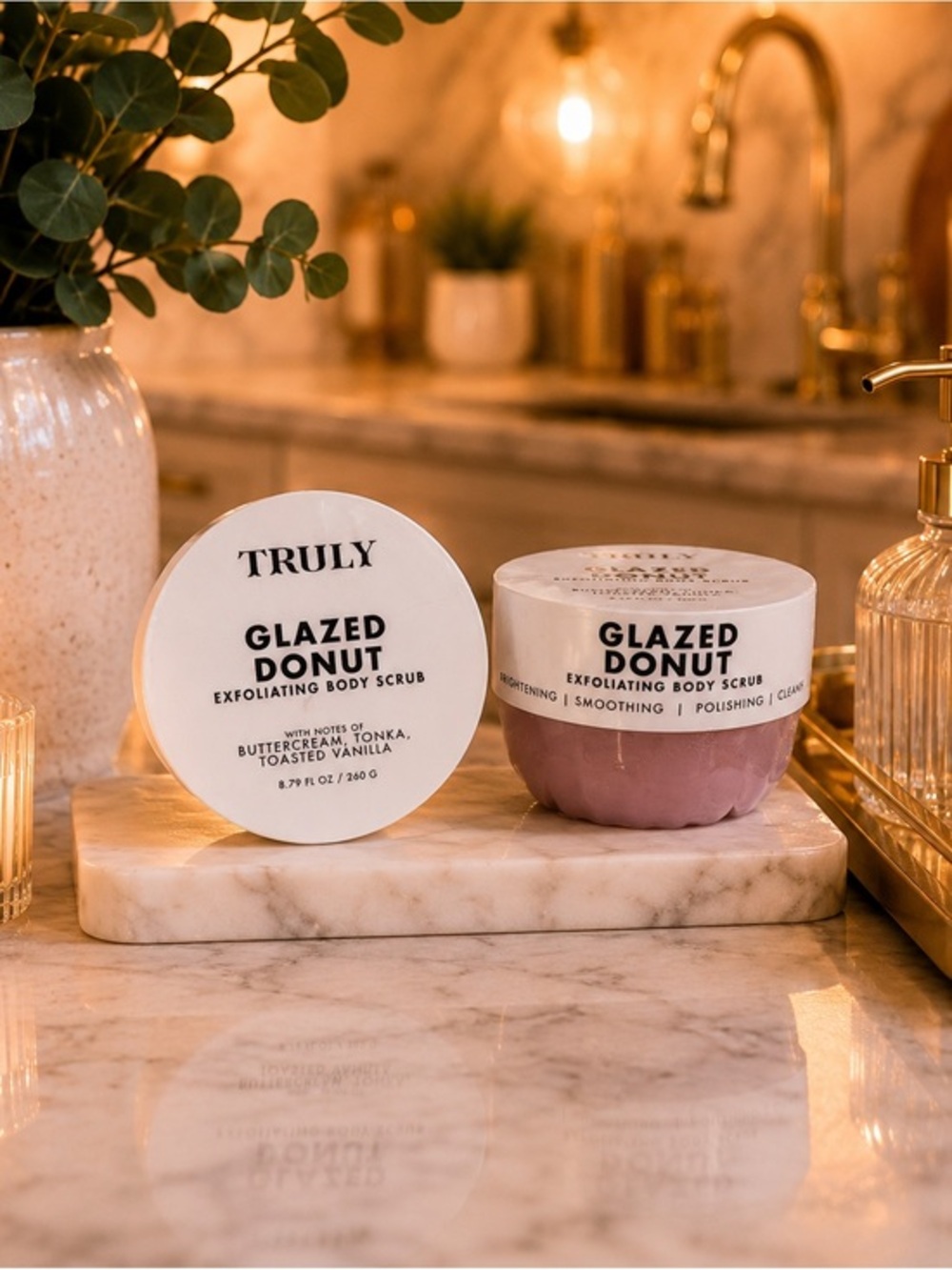 TRULY Glazed Donut Exfoliating Body Scrub - Brand New & Sealed